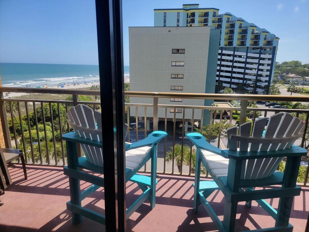 Ocean View King Suite With Modern Decor And Accents - Caravelle Resort 605 Sleeps 4 Guests Myrtle Beach Exterior foto