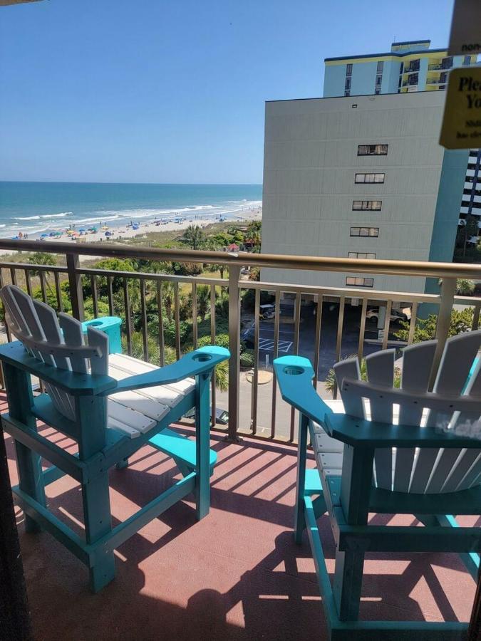Ocean View King Suite With Modern Decor And Accents - Caravelle Resort 605 Sleeps 4 Guests Myrtle Beach Exterior foto