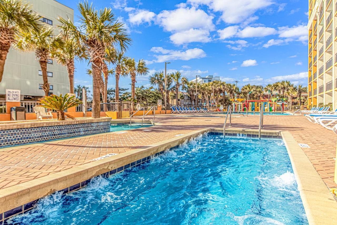 Ocean View King Suite With Modern Decor And Accents - Caravelle Resort 605 Sleeps 4 Guests Myrtle Beach Exterior foto