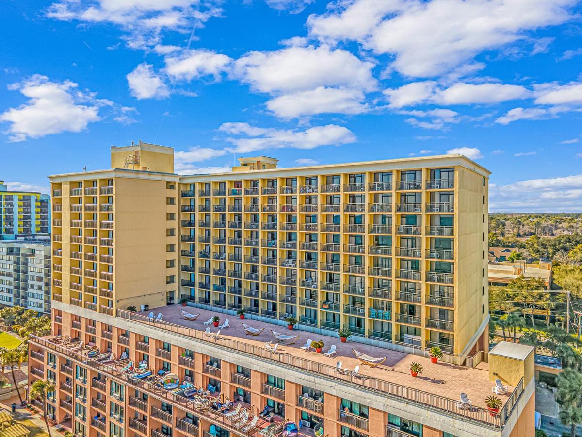 Ocean View King Suite With Modern Decor And Accents - Caravelle Resort 605 Sleeps 4 Guests Myrtle Beach Exterior foto